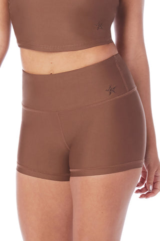 Legendary Compression Shorts in Dark Mocha