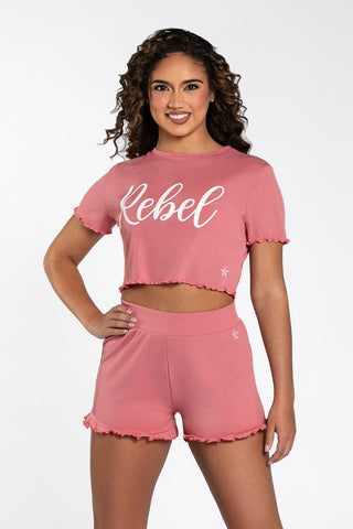 Relax Short in Dusty Rose