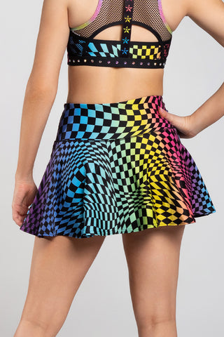 Legendary Flouncy Skirt in Rainbow Crush