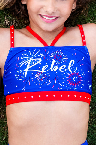 Jenna Sports Bra in Firework