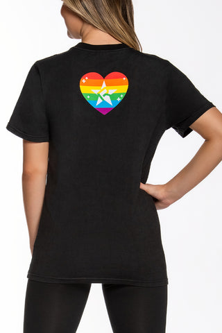 Unisex Tee in Rainbow Rebel