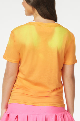 Unisex Tee in Orange Opulence