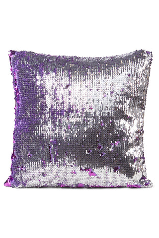 Rebel Mark Pillow With Mermaid Sequins