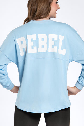 Represent Pullover in Blue Belle