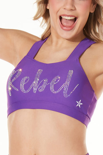 Kayla Sports Bra in Electric Pink