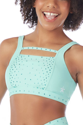 Mirage Sports Bra in Mint