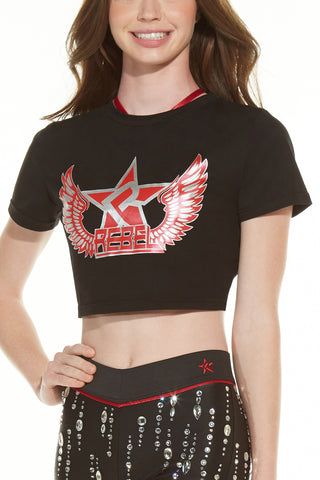 Rebel Wings Crop Top