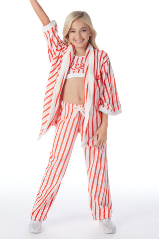 Candy Cane Crush Robe