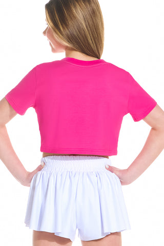 Prowl Crop Top in Pink