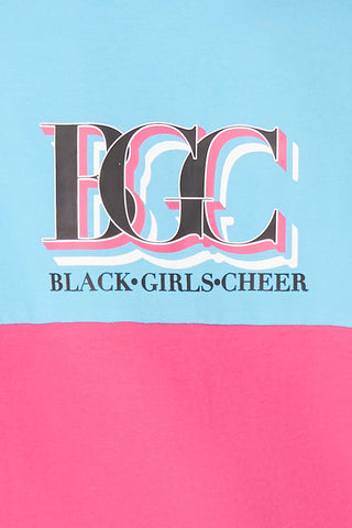 Black Girls Cheer Pullover Hoodie in Shine Bright