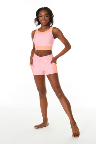 Radiant Sports Bra in Sherbert