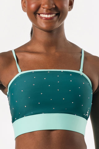 Balance Sports Bra in Dark Teal