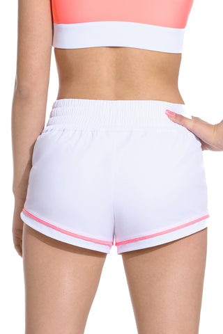 Running Short in White