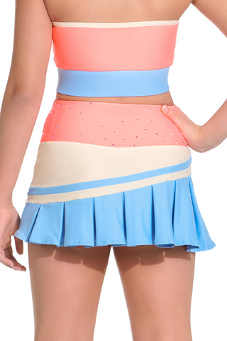 Rush Skirt in Light Coral Nostalgia