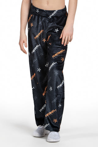 Plush Lounge Pant in Tangerine Rebel Level