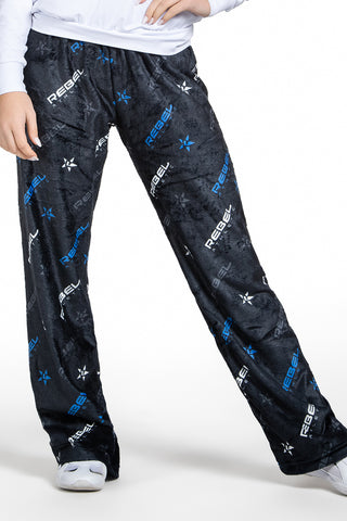 Plush Lounge Pant in Royal Blue Rebel Level