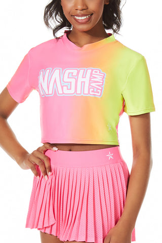 Ombre Nash Camp Crop Top - Special Order