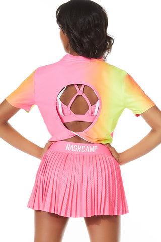 Ombre Nash Camp Crop Top - Special Order