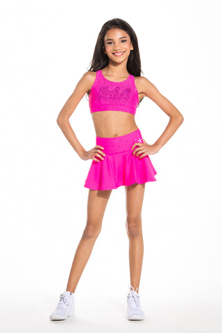 Bounce Sports Bra in Radiant Raspberry