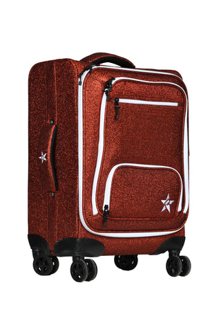 Scarlett Dream Luggage with White Zipper