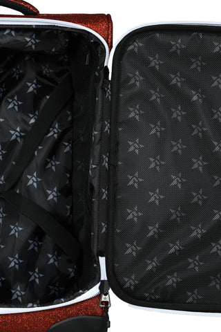Scarlett Dream Luggage with White Zipper