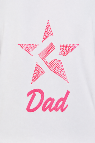 Rebel Dad Quarter Zip Pullover in Pink-SPECIAL ORDER