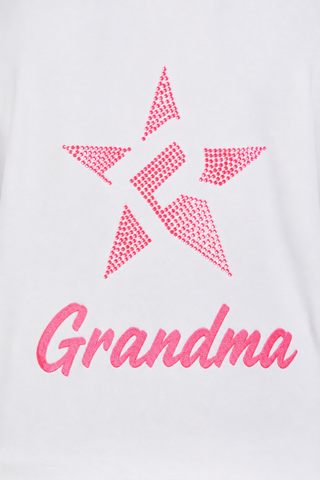 Rebel Grandma Quarter Zip Pullover in Pink-SPECIAL ORDER