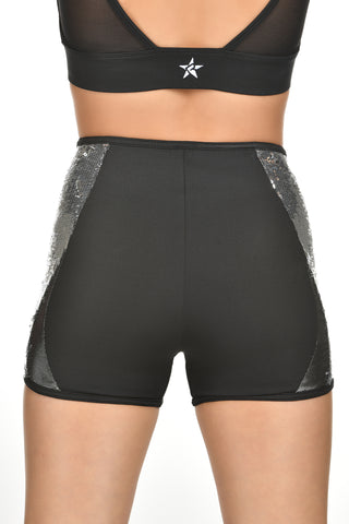 Solène Compression Short in Black