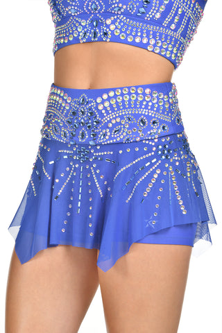 SuperNova™ Seraphina Skirt in Indigo Blue- FINAL SALE