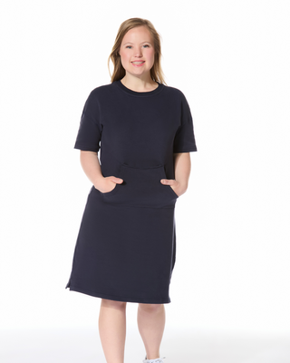 Soar Dress in Navy