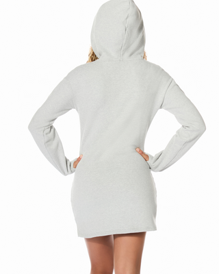 Soar Hoodie Dress in Grey M Soar Hoodie Dress in Grey M