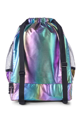 Rebel Drawstring Tote Bag in Cosmic Ink