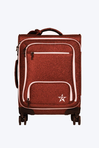 Scarlett Dream Luggage with White Zipper