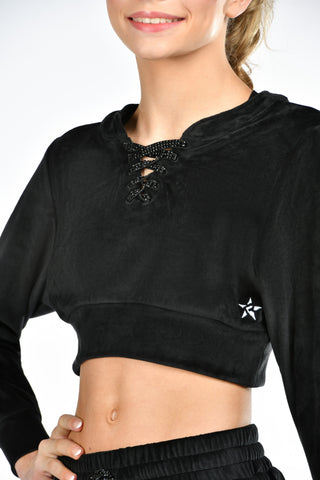 Rebel Mode Pullover Onyx Black