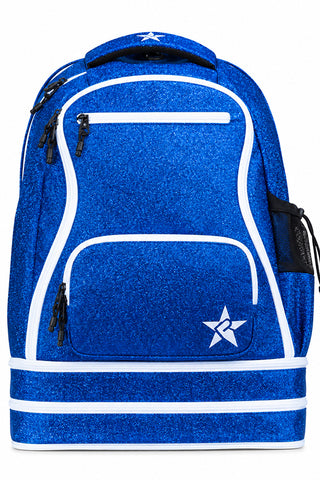 Royal Blue Rebel Dream Bag Plus with White Zipper