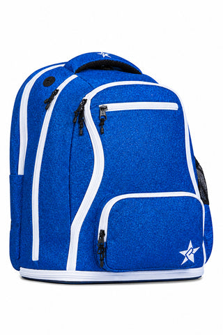 Royal Blue Rebel Dream Bag Plus with White Zipper