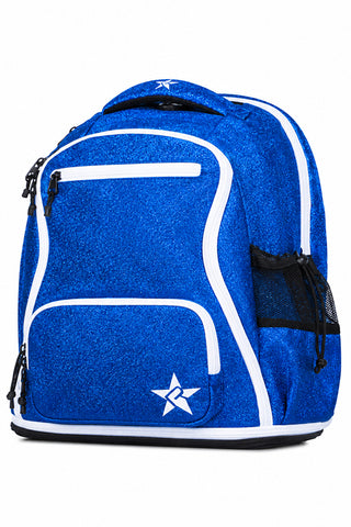 Royal Blue Rebel Dream Bag Plus with White Zipper