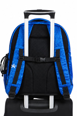 Royal Blue Rebel Dream Bag Plus with White Zipper