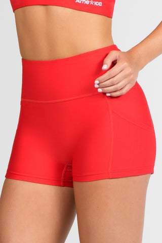 Miss America Compression Short in Onstage Sparkle