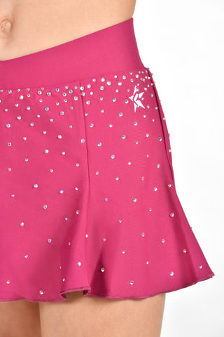 Sienna Skirt in Maroon