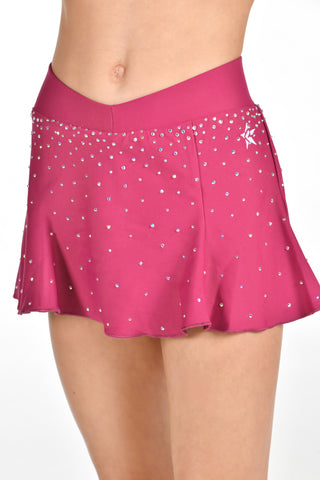 Sienna Skirt in Maroon