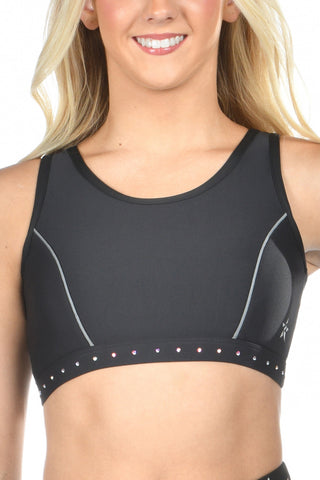 Skip Sports Bra in Black