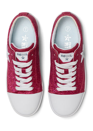 Rebel Starstruck Shoe in Fuchsia Sparkle