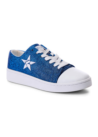 Rebel Starstruck Shoe in Royal Blue Sparkle
