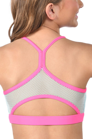 Sugar Rush Sports Bra in Cloud
