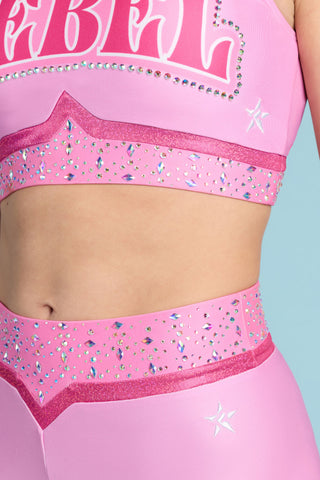 Sunset Blush Sports Bra