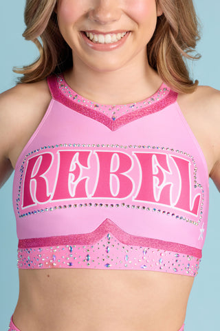 Sunset Blush Sports Bra