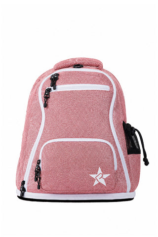 Sweet Coral Rebel Baby Dream Bag with White Zipper