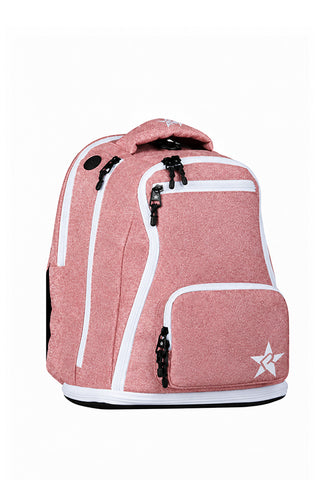 Sweet Coral Rebel Baby Dream Bag with White Zipper