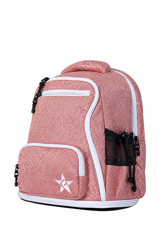 Sweet Coral Rebel Baby Dream Bag with White Zipper